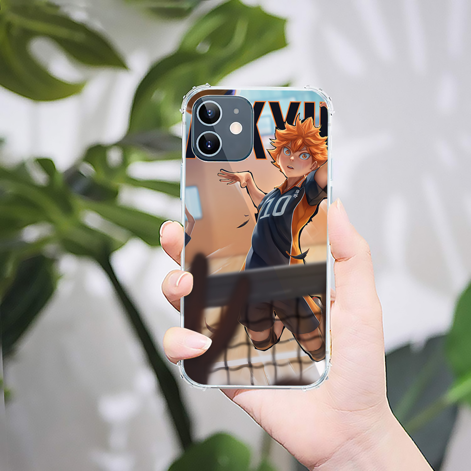 （画像用） ハイキュー!! Haikyu!! 【iPhone 12シリーズ対応】透明スマホケース（クリアソフトケース）